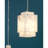 Avdullah 1 - Light White Square/Rectangle Pendant
