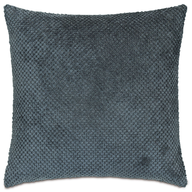 Coussin décoratif texturé Mira, Carré 24 po