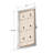 Small Enclosed Cork Bulletin Board w/ Lock & Key