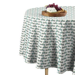 Ehren Geometric Round Tablecloth