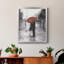 Toile encadrée «Caught in the Rain» de qualité supérieure - prête à être accrochée-2144840209-2144840208