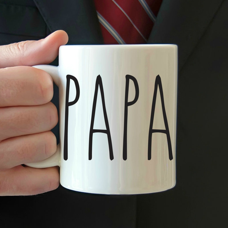 Grande tasse à café papa