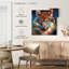 Brampt Timber Wolf abstrait-109381368