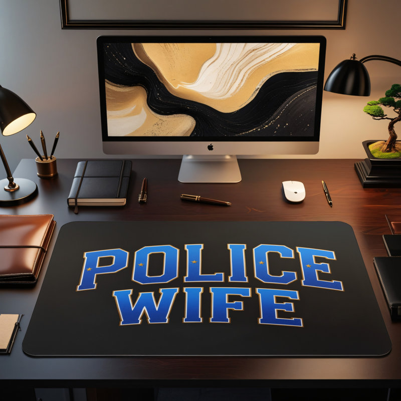 Polyester Desk Pad, 23.6x13.8