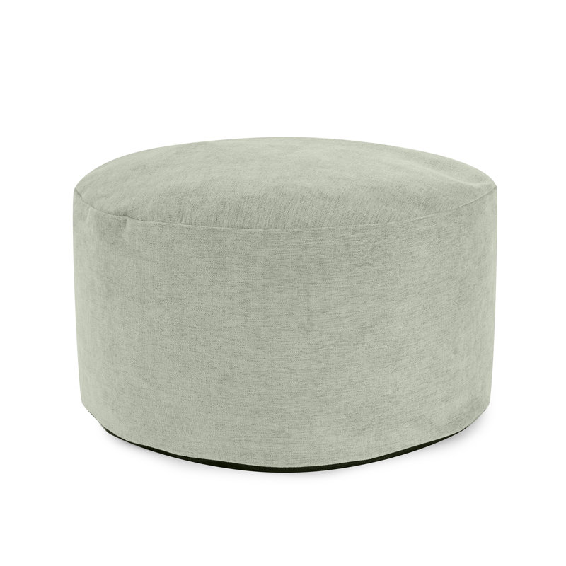 Pouf court Komodo Sage, Vert sauge