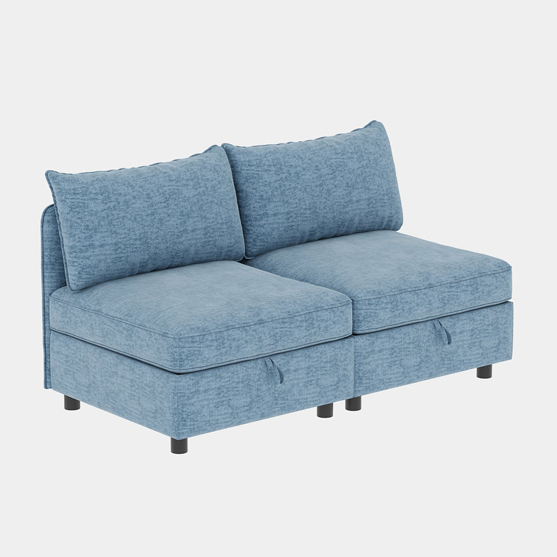 Causeuses-causeuses, Bleu antique