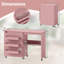 MDF Armoire Desk with Built-In Electrical Outlet-313011616