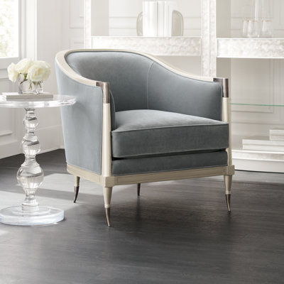 Upholstered Barrel Chair