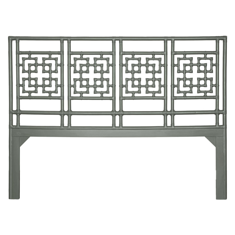 Palm Springs Open-Frame Headboard, King, Evergreen