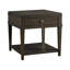 Fenwick 24" Wide Dark Wood Modern Traditional End Table