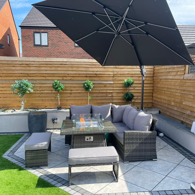 Amraiz 7-Person Seating Group with Cushions
