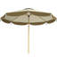 Parasol ventilé de table de patio, parasol d'extérieur, parasol de patio