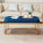 Otten Velvet Ottoman-516677682