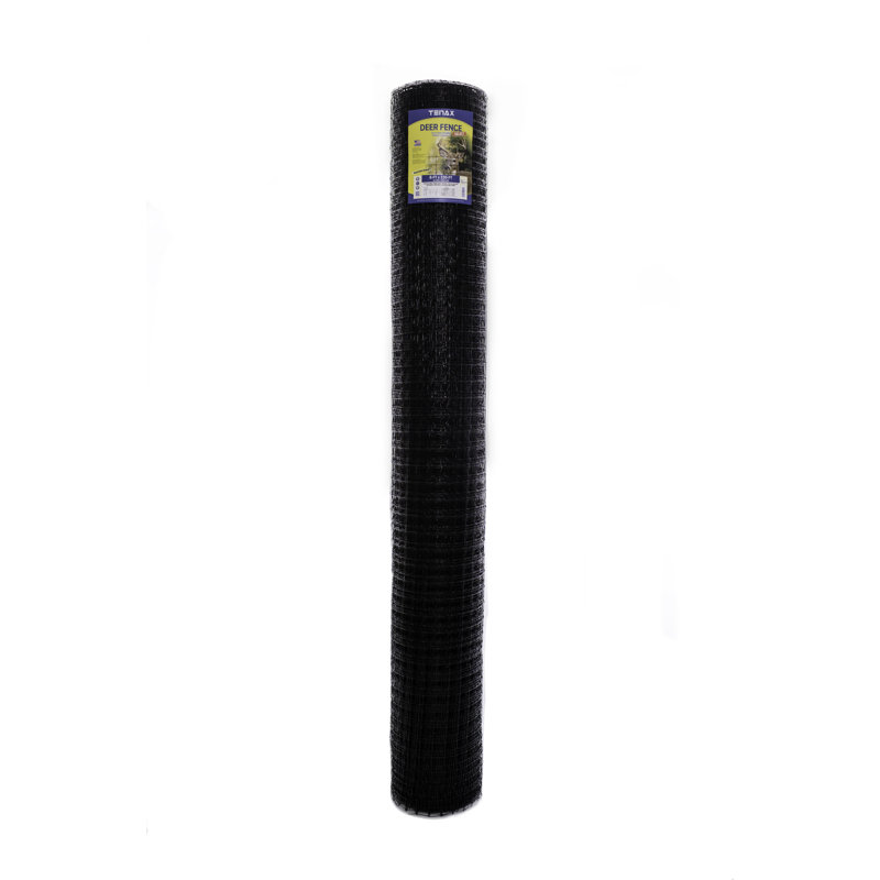 Tenax Black 4' x 330' Heavy Duty Plastic Pet Fence