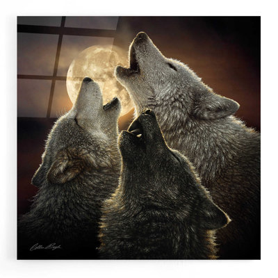 «Wolf Trinity» par Collin Bogle - impression sans cadre