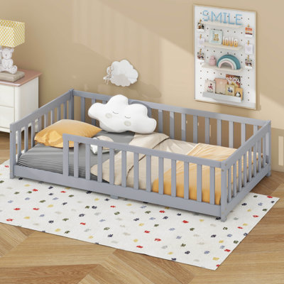 Floor Bed With Fence