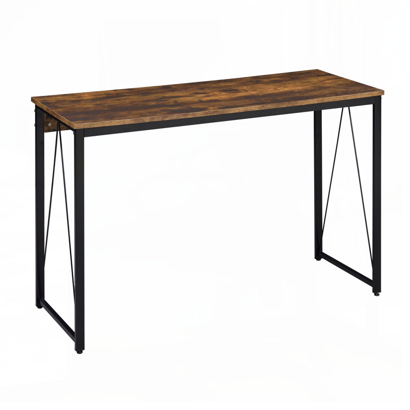 Bureau d'écriture Floydia, Chêne vieilli, H 28,5 po x L 35,5 po x P 18,5 po