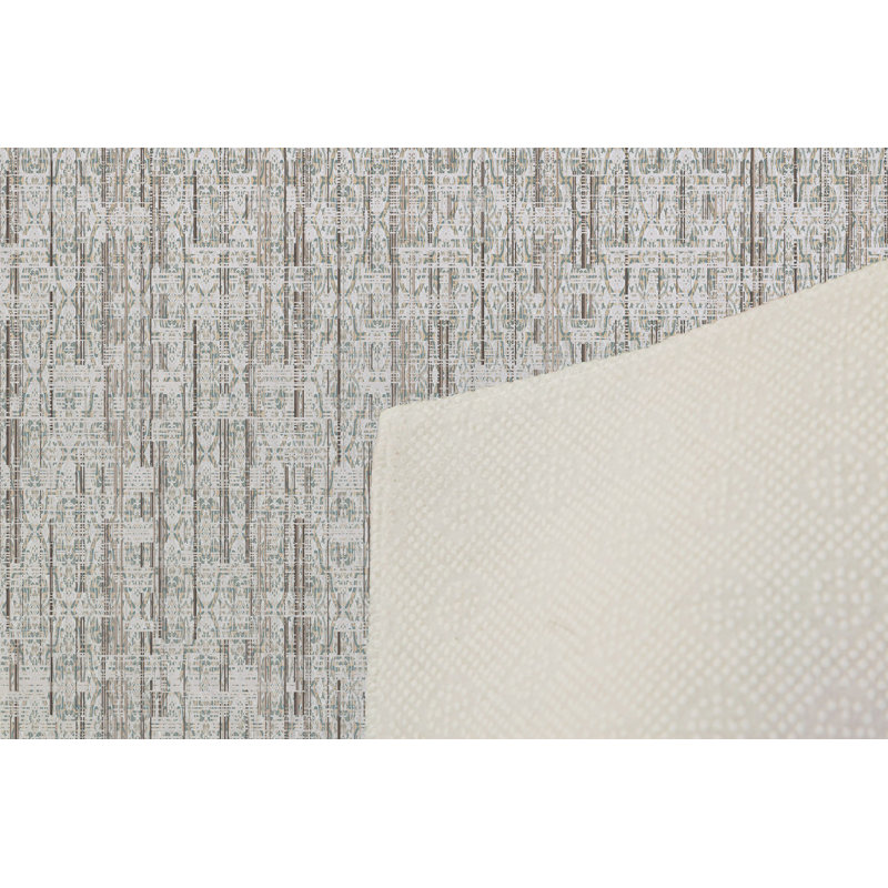 Premium Woven Carpet, 5.2 x 7.5 ft, 100% Polyester, Antibacterial, Non-Slip Underside, 0.3 in Pile Height | Machine Washable, 3D Digital Print | Perfect for Living Room, Bedroom & Office Décor