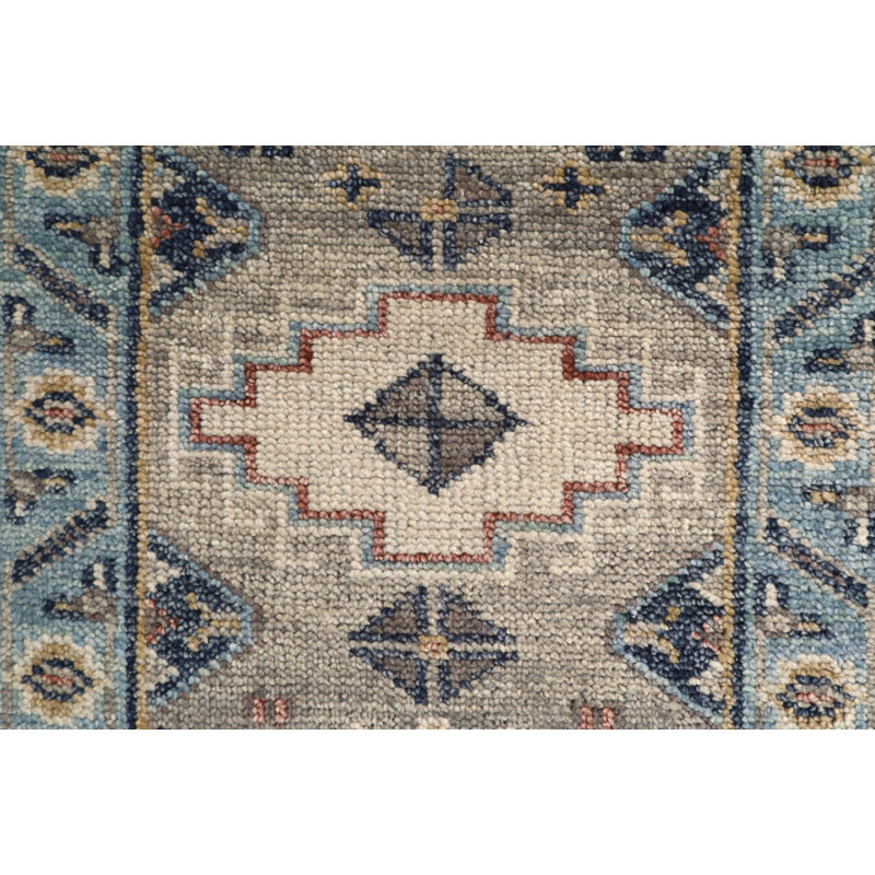 Oriental Area Rug in Gray