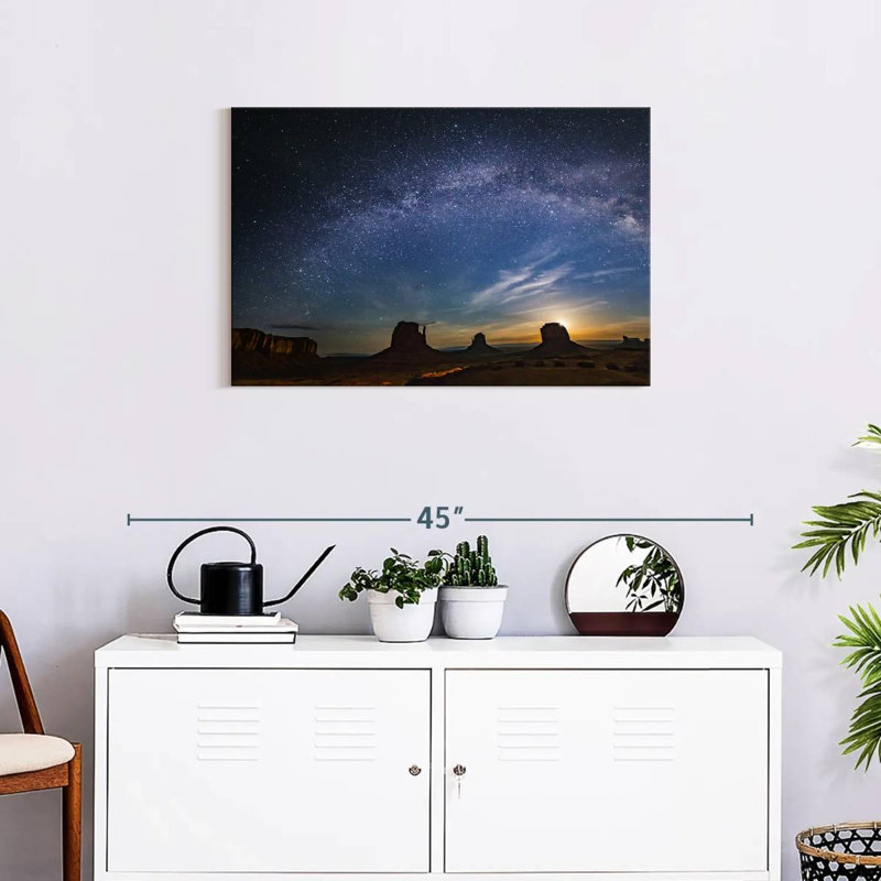 Oberle Monument Valley Milky Way Sunset, 20" H x 30" W