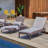 Luman All Weather Resin Chaise Lounge-1482887632