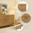Ameer 6-Drawer Double Dresser with Rattan Inlay Fronts and Faux Leather Pulls, Solid Wood Frame, Natural Modern Boho Storage-118226016
