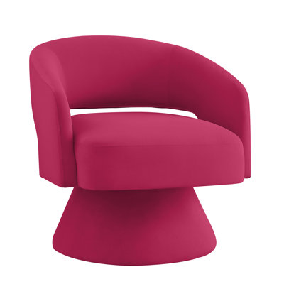 Nevile 27.5'' Wide Swivel Barrel Chair