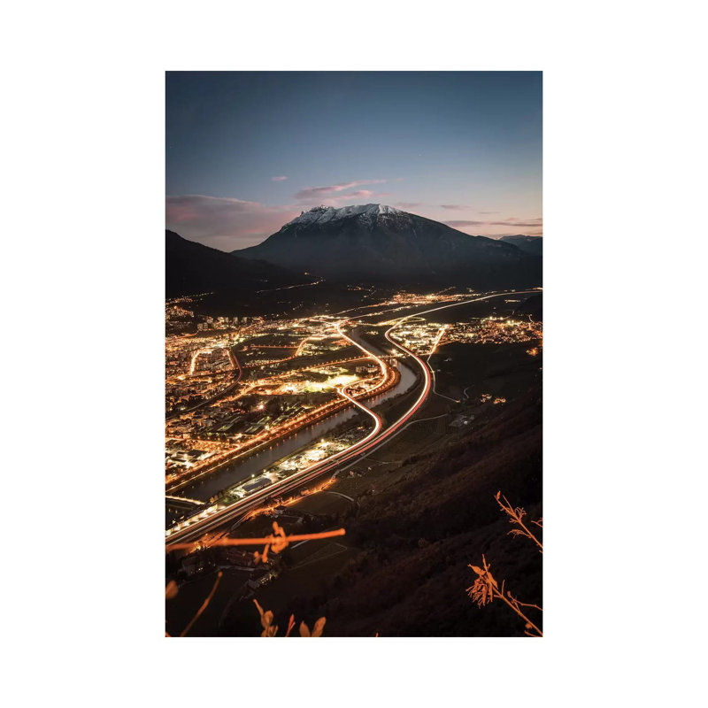 Trento, Trentino-Alto Adige, Italy III by Enzo Romano - Print on Canvas, 66.04cm H x 45.72cm W x 3.81cm D, Wrapped Canvas
