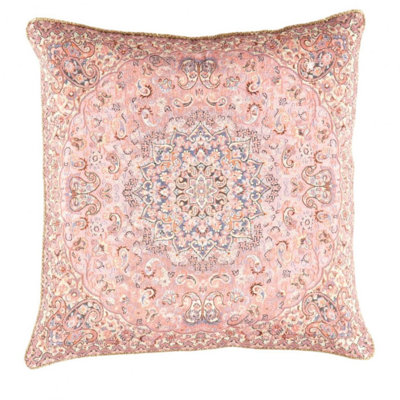 Silk Throw Square Pillow Cover & Insert