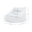 Natalia Outdoor Woven Armchair Bean Bag-111636155