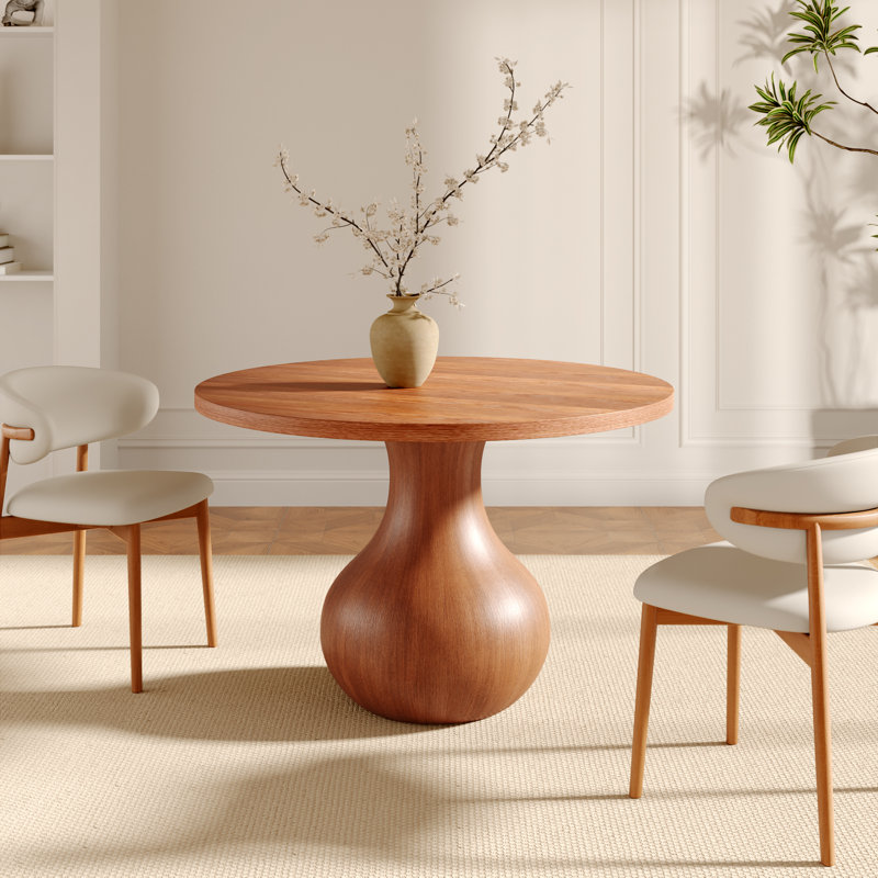Table de salle à manger Otelia Farmhouse, 29.5" H x 39" W x 39" D