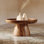 Solid Wood Top Coffee Table