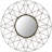 Kyle Metal Flat Wall Mirror