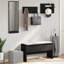 4 Piece Hallway Furniture Set Engineered Wood-393984839