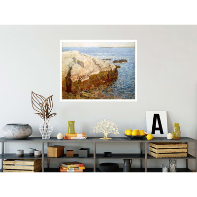 «Cliff Rock - Appledore» par Childe Hassam - estampe numérique