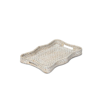 Plateau festonné Sanibel, ensemble de 3
