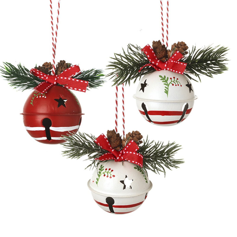 Hanging Bells Set with Bows