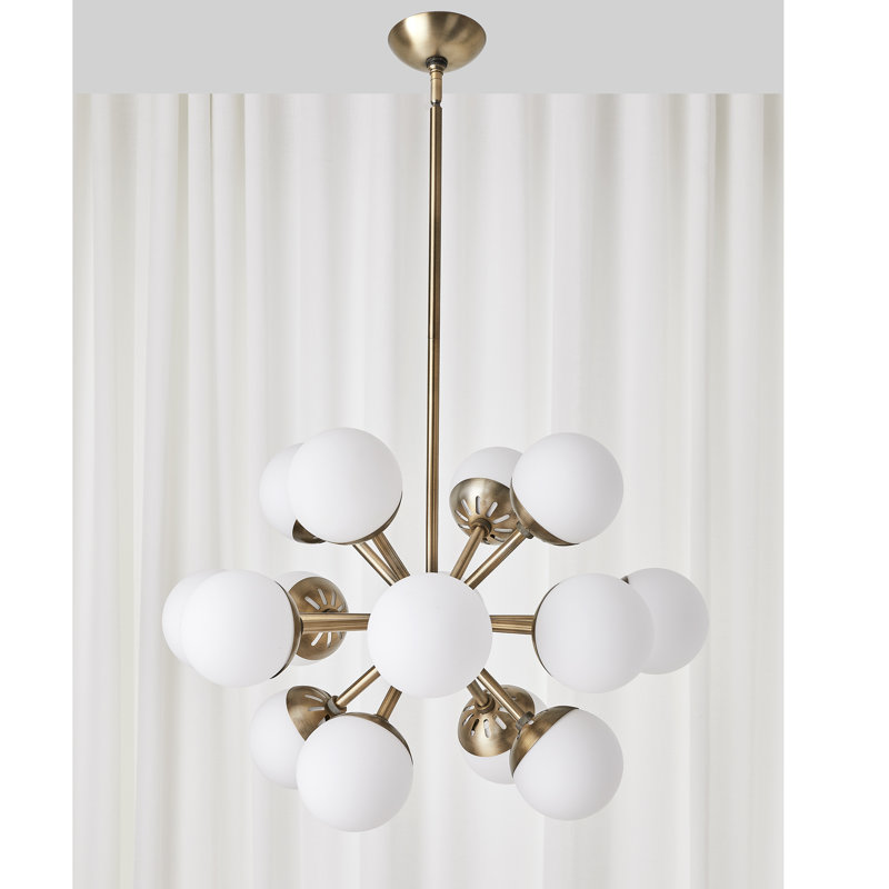 16 - Light Dimmable Sputnik Sphere Chandelier