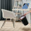 Ensemble de 2 poubelles rondes avec couvercle ouvert et support pour sacs Home Zone Living