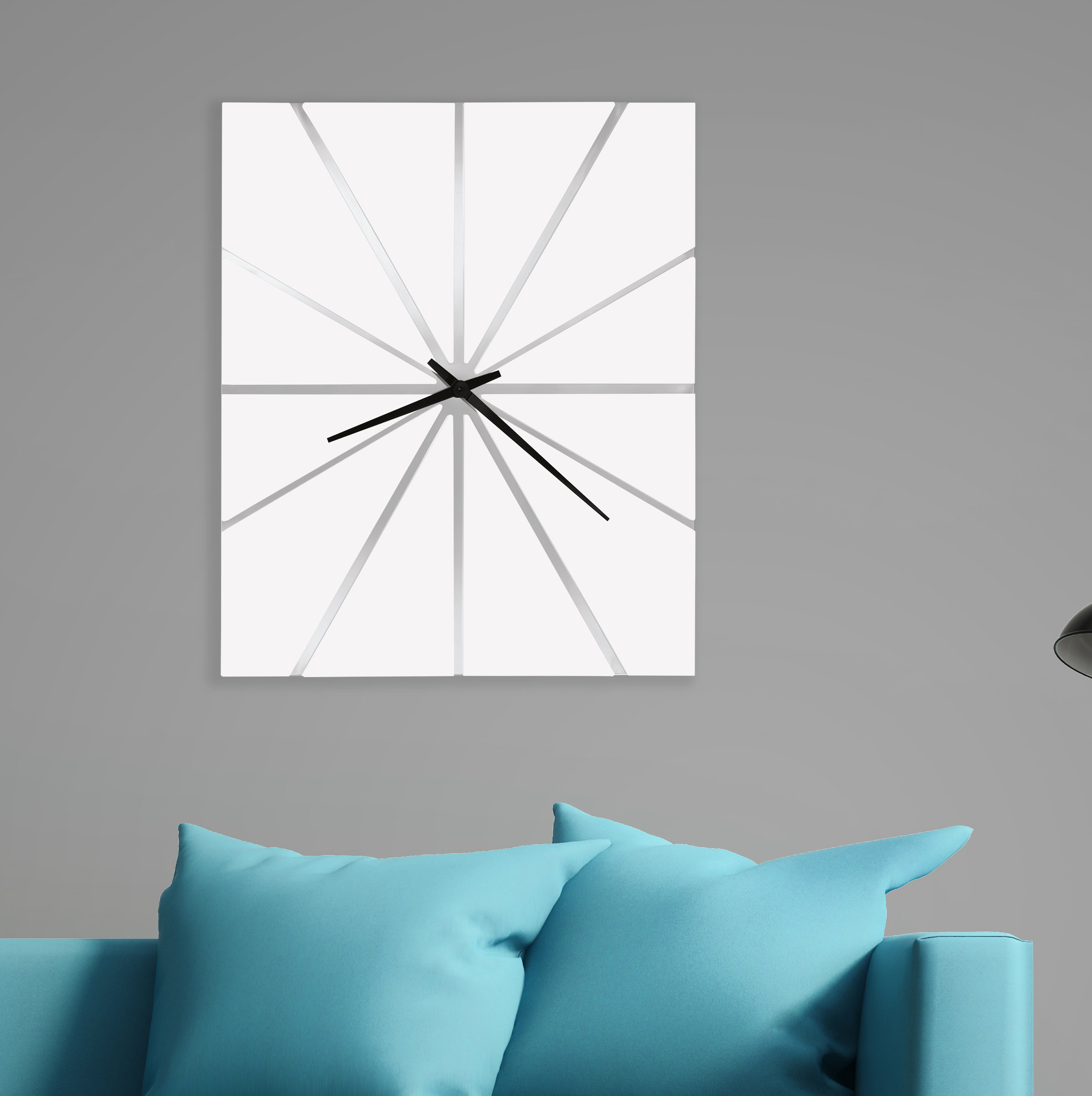 Howard Miller Zander Metal Wall Clock & Reviews Wayfair