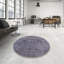 Tapis mauve à motif abstrait Grawn-135677817