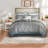 Teal 12-piece Cotton Bedding Sets, Modern Comforter For Home