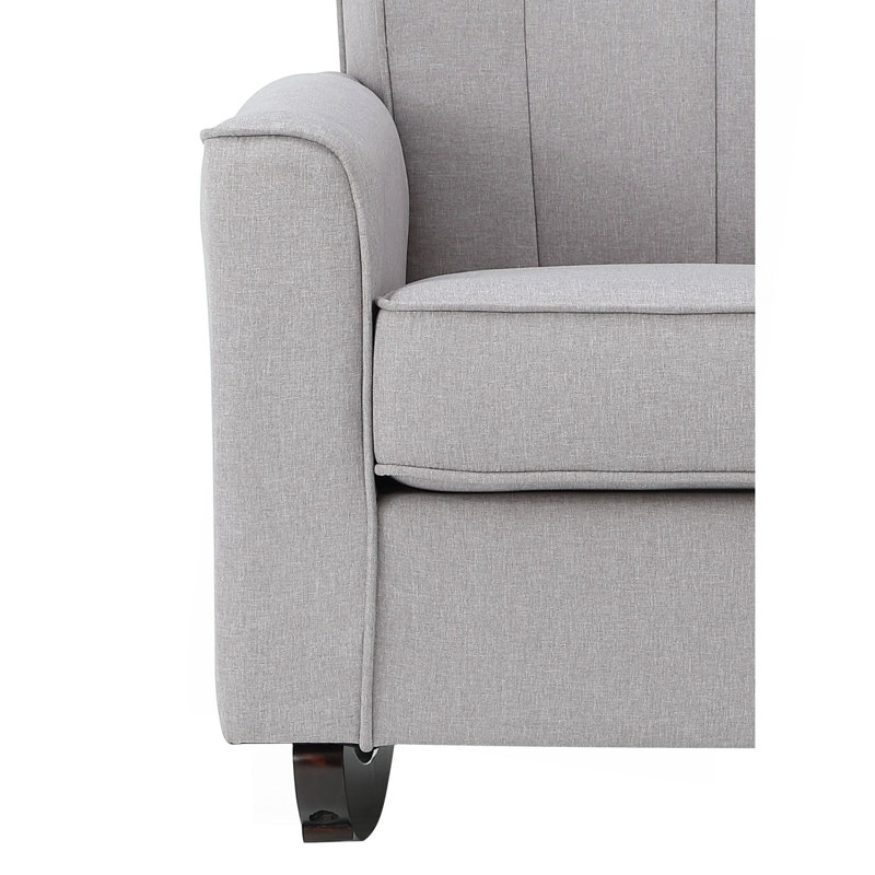 Chaise berçante avec accoudoirs