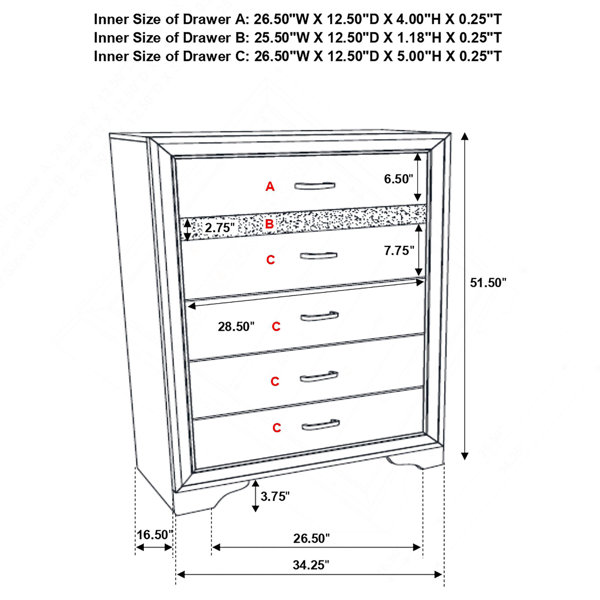 Dimensions du produit
