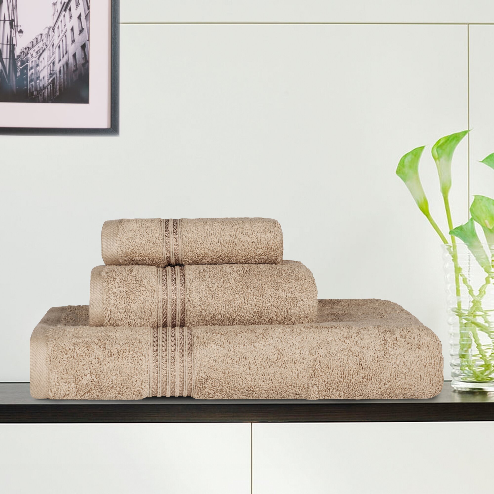 Hanging Loop Washcloth Bath Towels You'll Love in 2024 - Wayfair