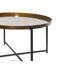 Christi Cross Legs Coffee Table