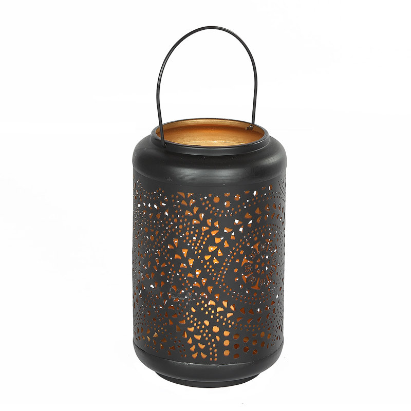 48Cm H Metal Tabletop Lantern