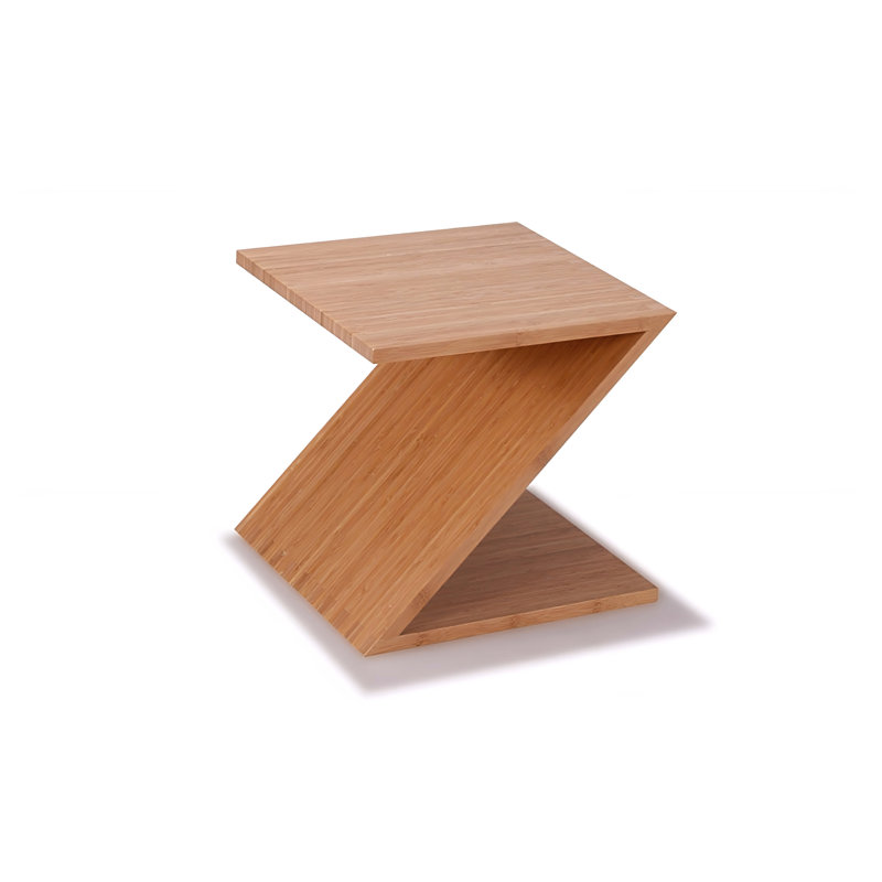 Tabouret d'appoint en bois massif, Noir