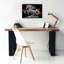 «Horse Graffiti Style» par Rey Klimt, art mural sur toile, 16 po x 12 po-1447424158