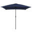 Parasol de marché rectangulaire 120 po x 96 po Berlena-1030825645